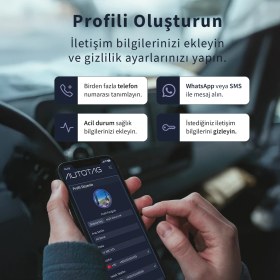 Resim Qr Kodlu Akıllı Araç Etiketi - Karekod Numaratör - Içten Yapıştırmalı Cam Etiket 