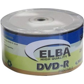 Resim Elba 4.7GB-120Min 16X Shrink Boş DVD-R 50'li 