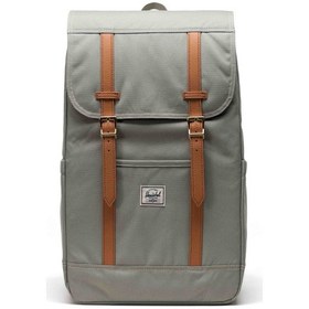 Resim Herschel Retreat Backpack Sırt Çantası 11397 Seagrass/white Stitch 
