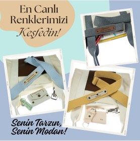 Resim Miaju Açık Mavi Renk, Kombinini Tamamla, 120 Cm Kişiye Özel, Hediyelik, Çapraz Çanta Omuz Askısı Açık Mavi 