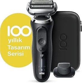 Resim Braun 7 Serisi N1200SX 100. Yıl Özel Max Serisi AutoSence 360° Flex Şarjlı Tıraş Makinesi 