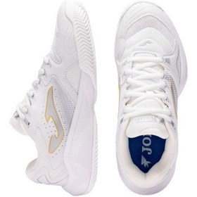 Resim Joma Master 1000 2502 Beyaz Kadın Toprak Kort Tenis Ayakkabısı Tm10ls2502c Beyaz 