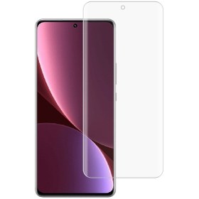 Resim Xiaomi 12 Pro İçin Uv Sıvı Kavisli Tam Tutkal Temperli Cam Filmi 