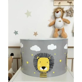 Resim Genç Çocuk Odası Bulutlu Aslan Kral Çocuk Sarkıt Avize 