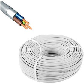 Resim Ayt Powermaster 3x2.5 Ttr Kablo 100 Metre İç Mekan Elektrik Tesisat Aydınlatma Kablosu 