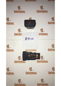 Resim DÜĞME FLAŞÖR DÖRTLÜ YD25 03-05 