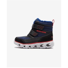 Resim Küçük Erkek Çocuk Lacivert Işıklı Bot 90588N Nvbk Skechers