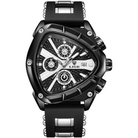 Resim Fochsia Lıge Siyah Kadın Erkek Kol Saati Spor Minimalist Takvimli Hediye Diğer 