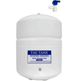 Resim Su Arıtma Cihazı Çelik Tankı 8 Lt Vana li 
