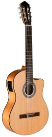 Resim Kozmos IC-100CE NAT Matt Elektro Klasik Gitar 