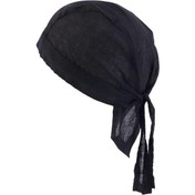 Resim Şı Bandı Özellikli Kullanışlı Ve Şık Baş Örtüsü - Saçlarınızı Sabitleyen Rahat Tasarım Siyah 