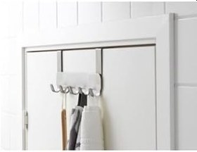 Resim Ikea Brogrund Paslanmaz Çelik Kapı Askısı Beyaz,TYBCUOZSHZLDJU6B46 