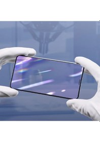 Resim Baseus 0.25mm İPhone 11 PRO Max-XS Max 3D Curved Full Anti Blue Ekran Koruyucu 