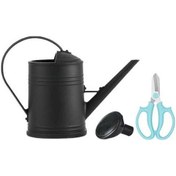 Resim Pazly Suntek Sulama Siyah Meme Kovası Çıkarılabilir Bahçe 2l İo 