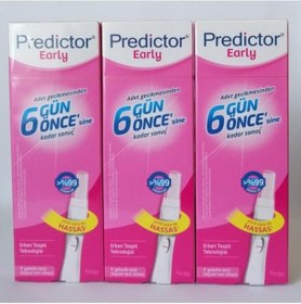 Resim Predictor Early Erken Gebelik Testi 3 Kutu 