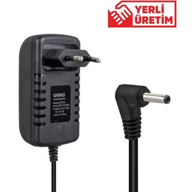 Resim Weko 12 Volt - 3 Amper 3.5*1.35 Uçlu Yerli Üretim Yazar Kasa POS Adaptörü 
