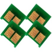 Resim History CE310A (126A)-CRG729 Universal Cmyk Chip Set CP1025 