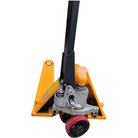 Resim Krafter Lift 1 Ton 115 Cm Alçak Şase Kırmızı Teker Manuel Standart Transpalet 