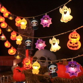 Resim 1 Adet, Karışık Tarzlar Balkabağı Işığı, örümcek Cadı İp Lambaların Dekorasyonu, 199.95cm 10 LED Pil ile Güçlendirilmiş Yatak Odasını 2025 Halloween Sonbahar yaz iki mevsimlik dekor, ürpertici ev tatile özel parti malzemeleri piller dahildir, şekerleme ahtapotu banyo duvar süslemesi pil gerektiren klavye tuş örtü çıkartmasi, ortaça korkutucu ön plan temalar, 1960's retro tarz, 1980's 80ler nostalgik vibe plastiktan hafif bayram bezegi 1979 1980 1981 82 83 hayranları 84 