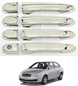 Resim HYUNDAI ACCENT ERA 2006 2011 KAPI KOLU PASLANMAZ ÇELİK KROM 