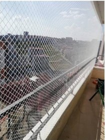 Resim Montaj Mağzemeli Kedi Güvenlik Filesi Balkon Kapama Ağı / Kalın K 