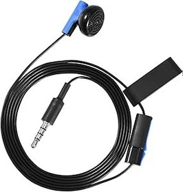 Resim Akozon Earbuds with Mic,Ps5 Single Ear, Headset w Mic for Sony Headset Ps6 4 Controller 3.5mm Gaming Earphone Headphone 