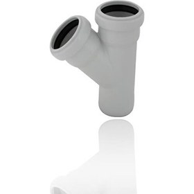 Resim Fırat Pvc 50/50 Tek Çatal Atık Su Borusu 