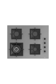 Resim Ferre Flameart Sc Serisi Gri Set (SC408-WFA + QMS63CPR +D065 ) - 65 Cm'lik Kare Döküm Izgara-Wok 
