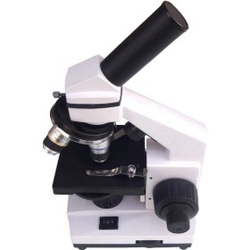 Resim Ece Monoküler Mikroskop 800X Elektrikli Pilli + 12'Li Preparat 