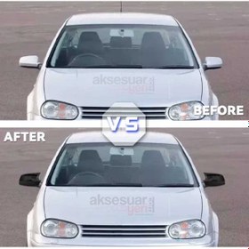 Resim Volkswagen Golf 4 1997-2003 Yarasa / Batman Ayna Kapağı 