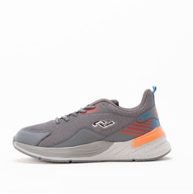 Resim Jump 27452 Koyu Gri - Kırmızı Erkek Yazlık Günlük Rahat Yürüyüş Koşu Sneaker Spor Ayakkabı 