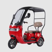 Resim Arora Rüzgar PRO 3 Tekerlekli 5 Akülü Elektrikli Motosiklet - Kırmızı 