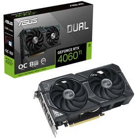 Resim ASUS Dual GeForce RTX 4060 Ti OC 8GB GDDR6 128 Bit DLSS 3 Ekran Kartı 