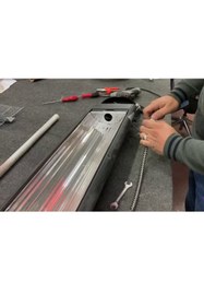 Resim inox rezistans Kumtel Ufo İnfrared Soba Teli Rezistansı 2500 Watt Adet 