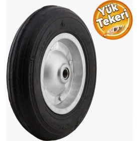 Resim Keskin El Arabası Yük Taşıma Tekeri Bilyeli Rulmanlı Dubleks Teker Çelik Jant 