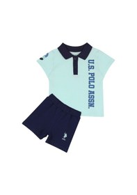 Resim U.S. Polo Assn. Bebek Polo Yaka T-shirt Takım Nil 