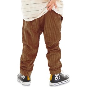 Resim Denokids Fitilli Kadife Hardal Erkek Çocuk Pantolon 