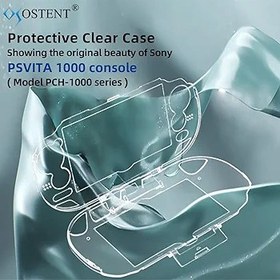 Resim OSTENT Sony PS Vita PSV 1000 PCH-1000 için Koruyucu Şeffaf Kristal Sert Taşıma Koruma Kılıfı Kapak Cilt 
