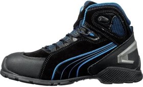 Resim PUMA SAFETY RIO BLACK MID Erkek İş Ayakkabısı Güvenlik Ayakkabısı S3 SRC Alüminyum Burunlu Delinme Koruması Kaymaz Erkek 