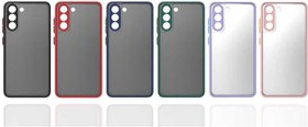 Resim PSR aksesuar Lacivert Zore Hux Kılıf-Lacivert Galaxy S21 FE ile uyumlu 