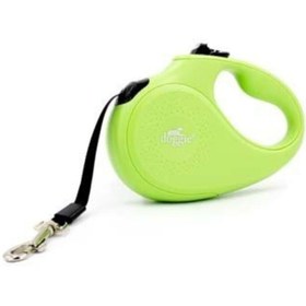 Resim Doggie Otomatik Uzatma Tasması Master Seri Yeşil 12kg/3Mt 