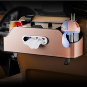 Resim Joyjadehub Araba Saklama Kutusu Çok Fonksiyonlu Deri Koltuk Diğer 