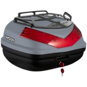 Resim Wg39 Sırt Dayamalı Premium Metal Bagajlı Çanta Nardo Gri + Bilyalı Kilit 25x1000 Mm Hediyeli Nardo Gri 