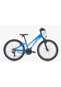 Resim Shimano Bianchi Xr24.3 Çocuk Bisikleti 24 Jant V-fren Mavi 9-13 Yaş Siyah 