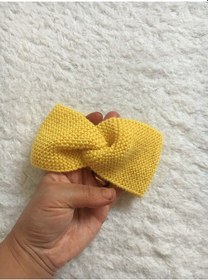 Resim Sarı Bebek Saç Bandanası Sarı 
