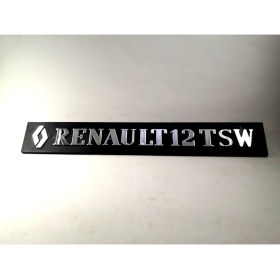 Resim Behin Dizayn RENAULT UYUMLU 12 TSW Bagaj Yazısı 