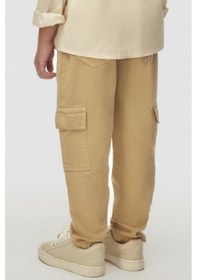 Resim Xo Kids Erkek Çocuk Pantolon 4-8 Yaş 68511 Sarı 