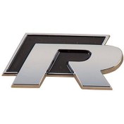 Resim Volkswagen R Çamurluk ve Bagaj Logosu 