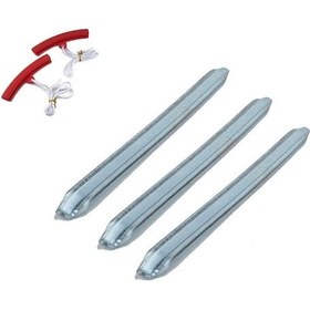 Resim Dianziye Lastik Tamiri Çıkarma Çubuğu Seti - Otomobil, Bisiklet, Motosiklet Çalışmaları İçin 3'lü Palet + Lastik Korumalı Kapak 