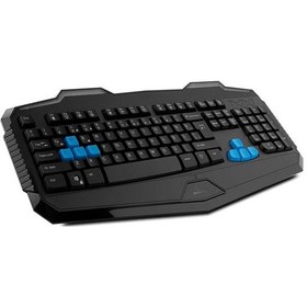 Resim Rampage KM-R10 Usb 3 Farklı Ledli Gaming Multimedia Q Klavye Mouse Set 